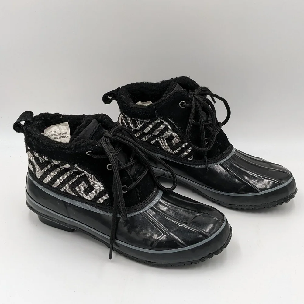 Khombu Jazzy Steel Shank Winter Boots 7 Women